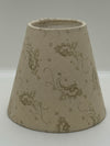 Lovely Candle  Clip Lampshade In Eliza in Sage by Kate Forman Designs