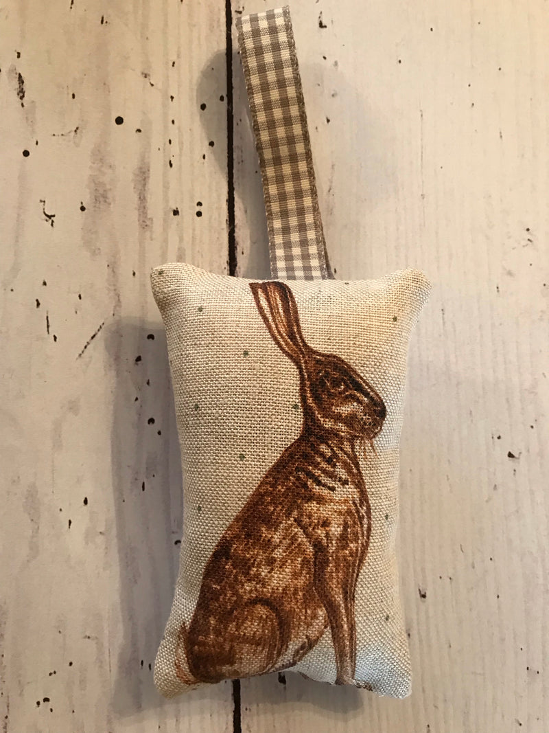 Lavender infused door hanger ‘Mr Hare’ by Peony and Sage