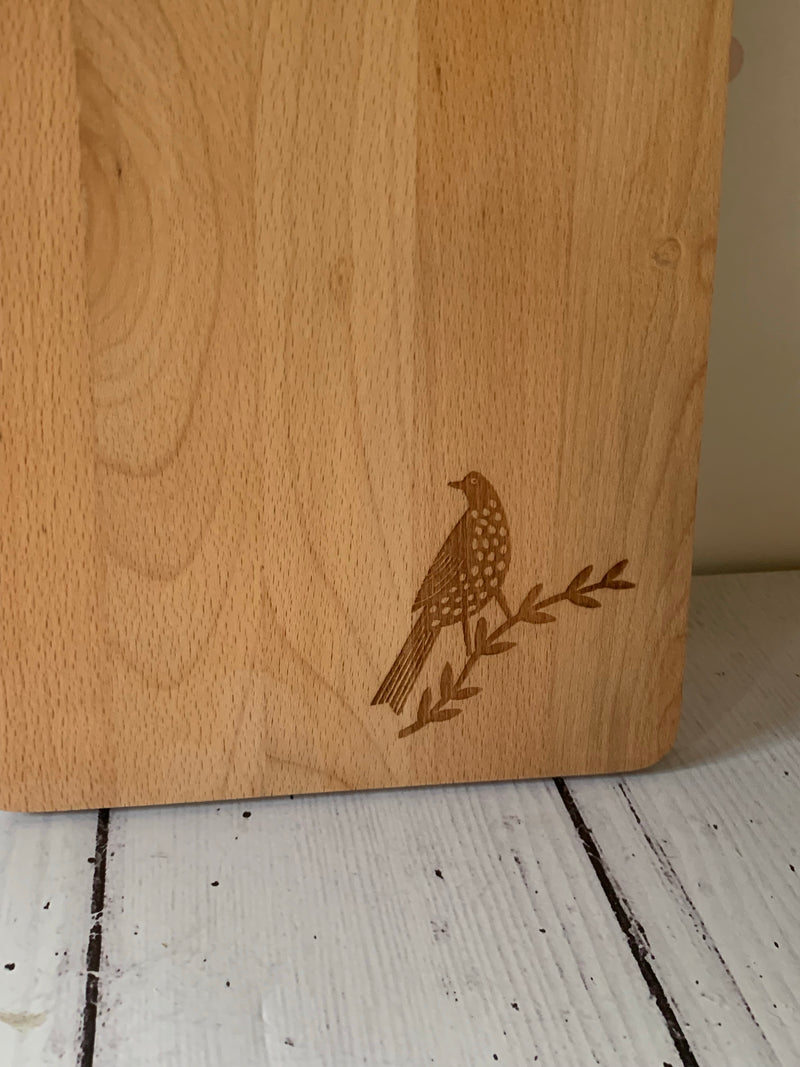 Wonderful Songbird Chopping board