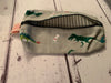 Handmade pencil case in Dinosaurs by Sophie Allport