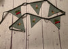 Handmade Christmas Bunting  in Sophie Allport ‘Home for Christmas’ 6 flags