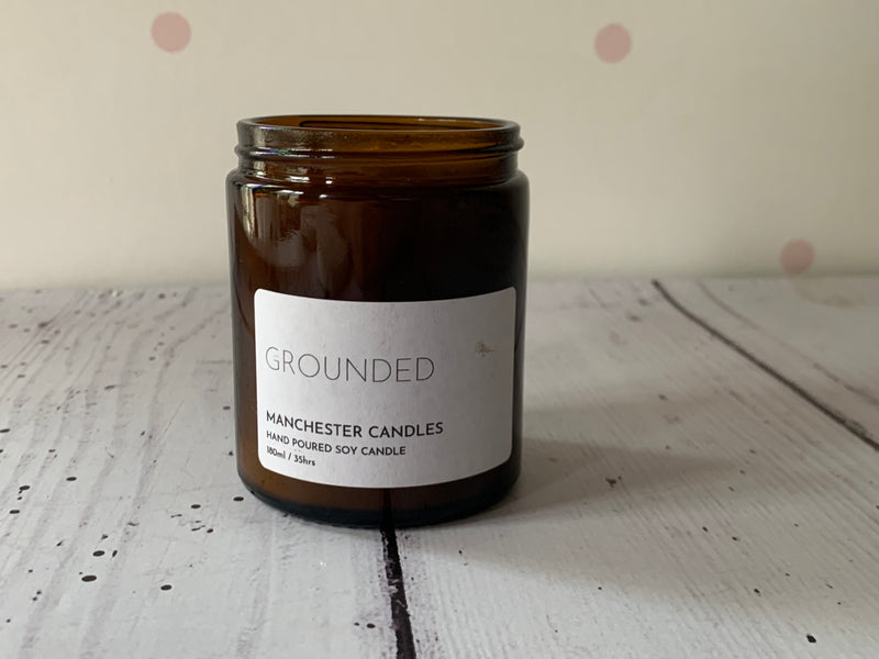Grounded soy wax Candle in two sizes