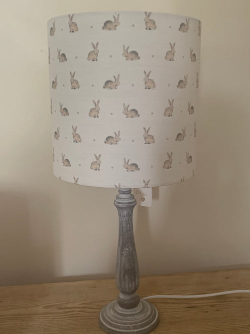 25cm drum lampshade in Flohr & Co Bunnies