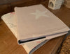 Peony and Sage Pink Big Star fabric covered 2021 diary