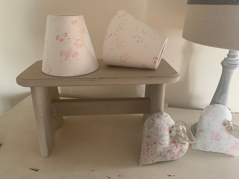 Pretty Vintage stool painted in Annie Sloan Country Grey