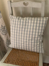 Lovely handmade plain Cushion in Ian Mankin Gingham